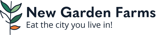 New Garden Farms logo above sign up form